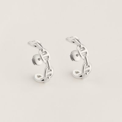 Hermes Loop earrings, medium model 関税込 Loop earrings, medium model | Hermès USA